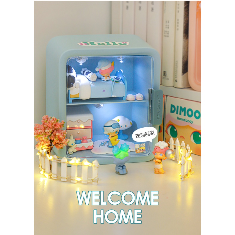 HỘP TỦ TRƯNG BÀY MÔ HÌNH DECOR 2534