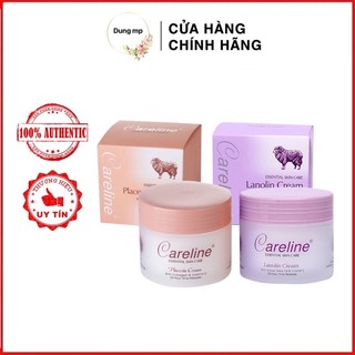 Kem dưỡng da nhau thai cừu Lanolin Cream Careline Úc