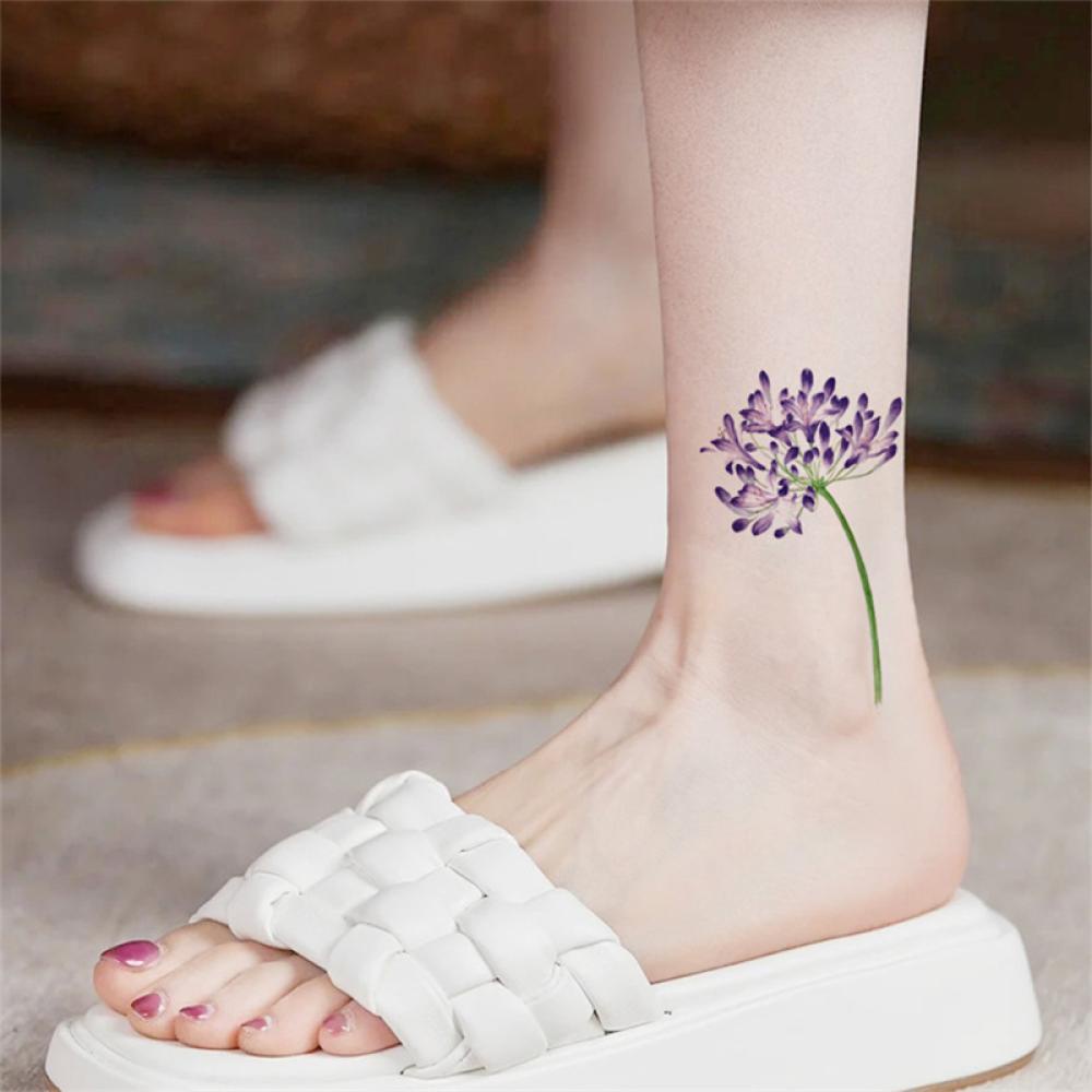 Miếng Dán Hình Xăm Tạm Thời Nhiều Màu Sắc Chống Nước Lâu Trôi F7R2