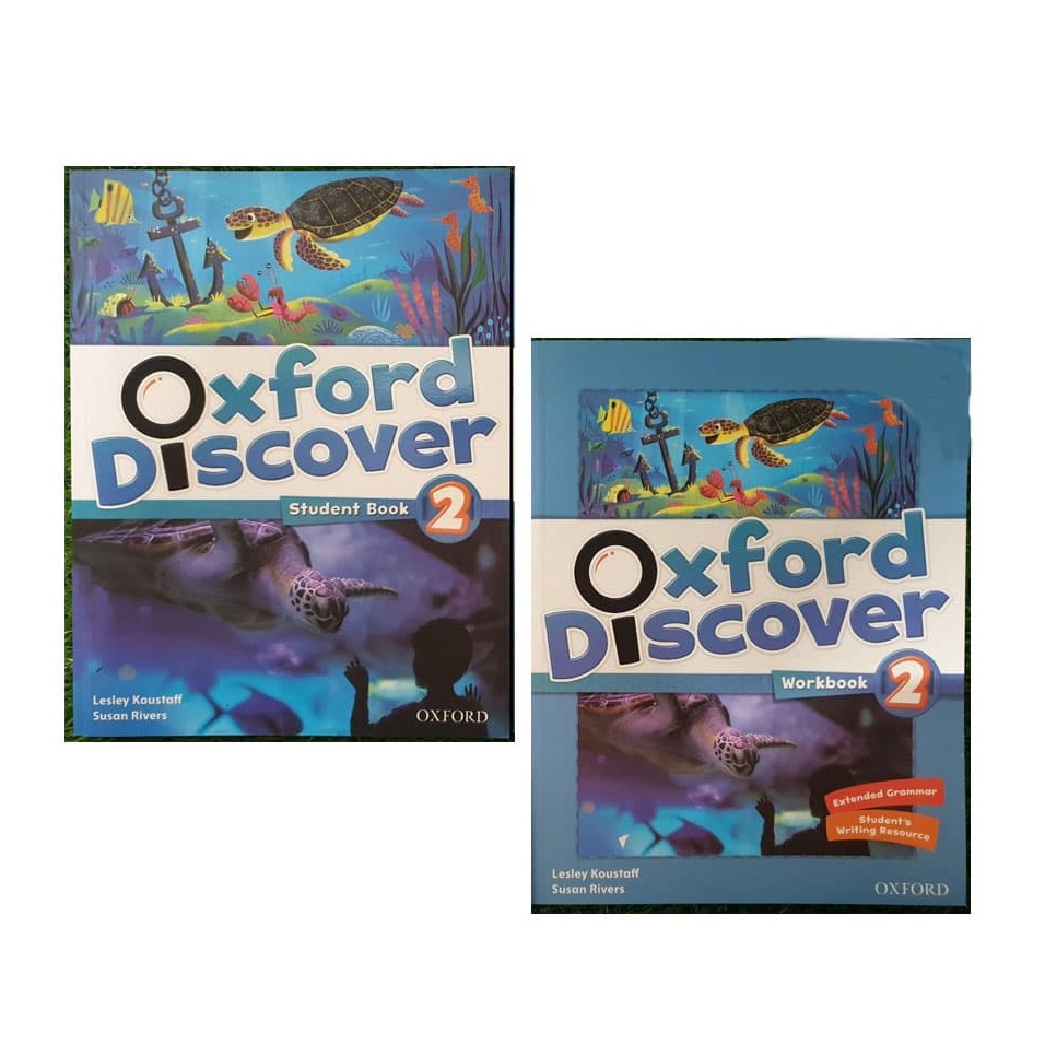 Sách - (Trọn Bộ 2 cuốn) Tiếng Anh- Oxford Discover 2 (WB + SB)