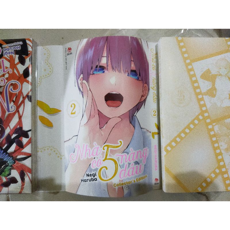 Nhà có 5 nàng dâu bìa 2 mặt 2,3,4,5,6 5nd,gotoubun