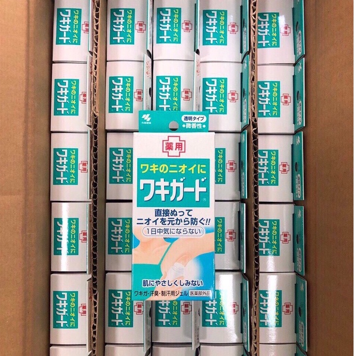 Gel khử mùi Kobayashi Nhật Bản 50g giúp loại bỏ mùi vùng da dưới cánh tay và dưỡng da trắng mịn