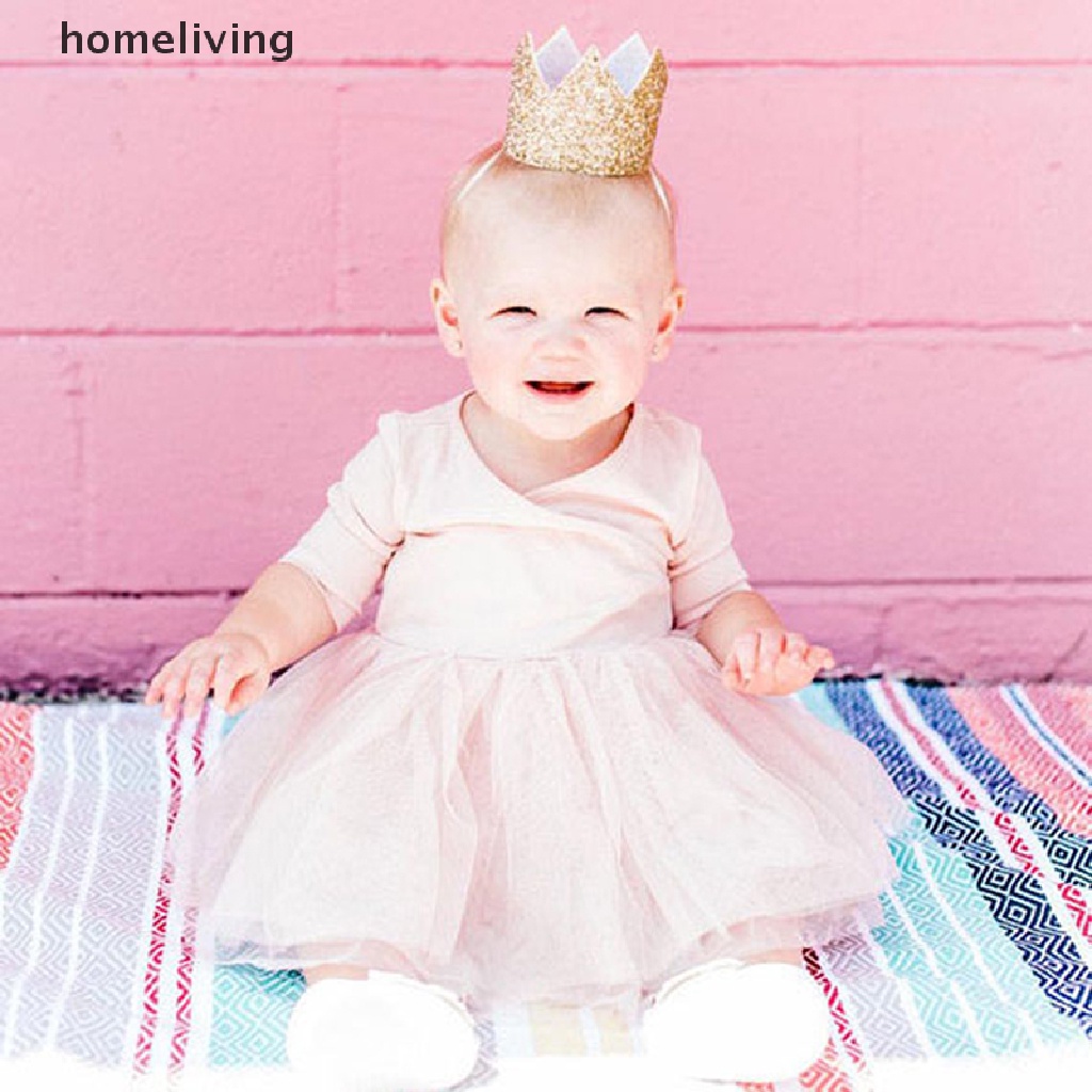 Mũ Sinh Nhật Đính Vương Miện Kim Tuyến Lấp Lánh Cho Người Lớn Và Trẻ Em