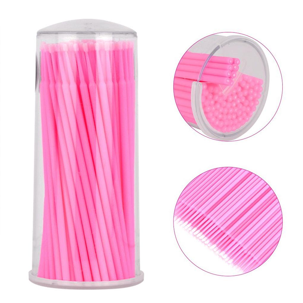Bộ 100 Cây Tăm Bông Trang Điểm Bằng Nhựa Đa Năng Tiện Dụng