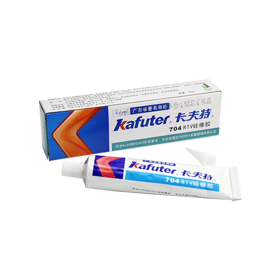 Keo Dán Silicon Cao Su Trắng Trong Suốt 45g K-704 705 704B RTV
