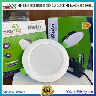 Đèn led âm trần Kingled Series Ruby 8w 12w chính hãng Cao Cấp