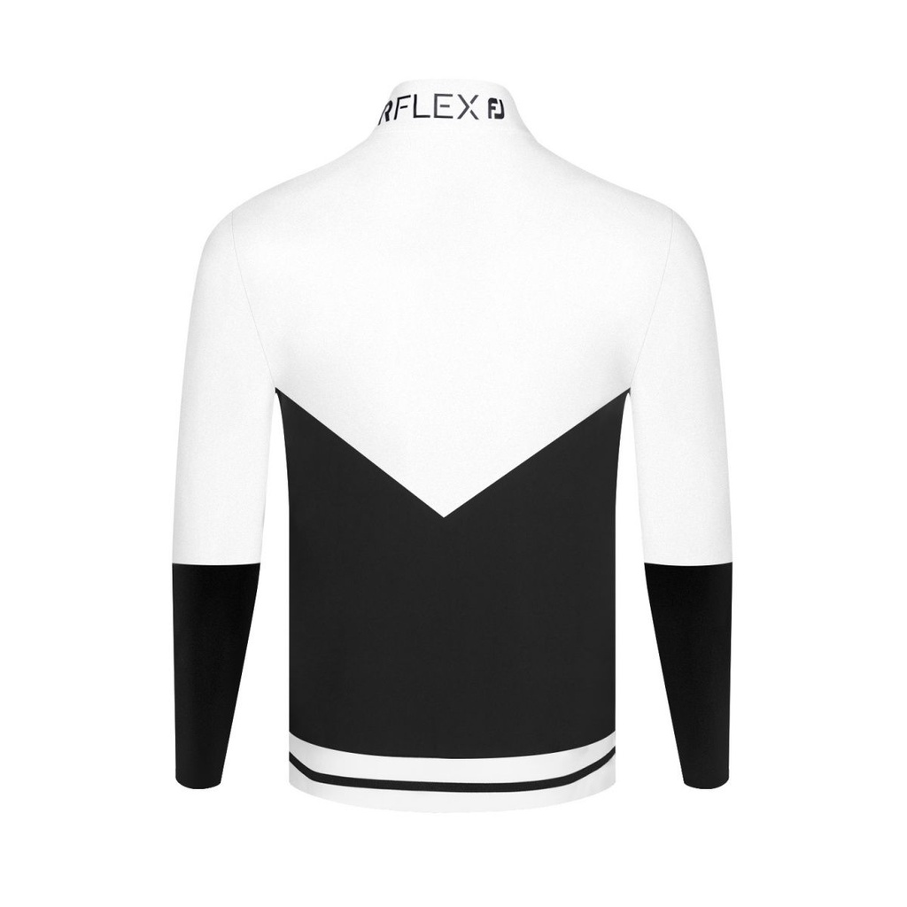 Áo Khoác Thể Thao Phối Khóa Kéo Phối Màu Đen Trắng Thời Trang Thu Đông 2022 Cá Tính Cho Nam