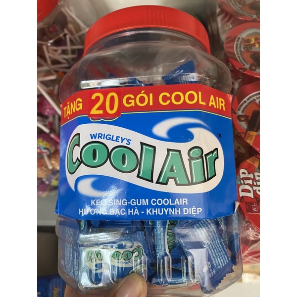 🍀🍀KẸO SINGGUM COOLAIR HŨ 165Viên🍀🍀