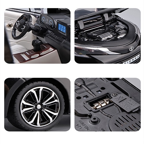 Mô hình xe Toyota Sienna 1:24 UNK