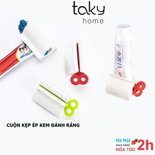 Kẹp Ép Kem Đánh Răng, Lấy Kem Đánh Răng Tiết Kiệm, Dụng Cụ Ép nặn Kem Đánh Răng, Tiện Dụng Cho Gia Đình. TakyHome 5203