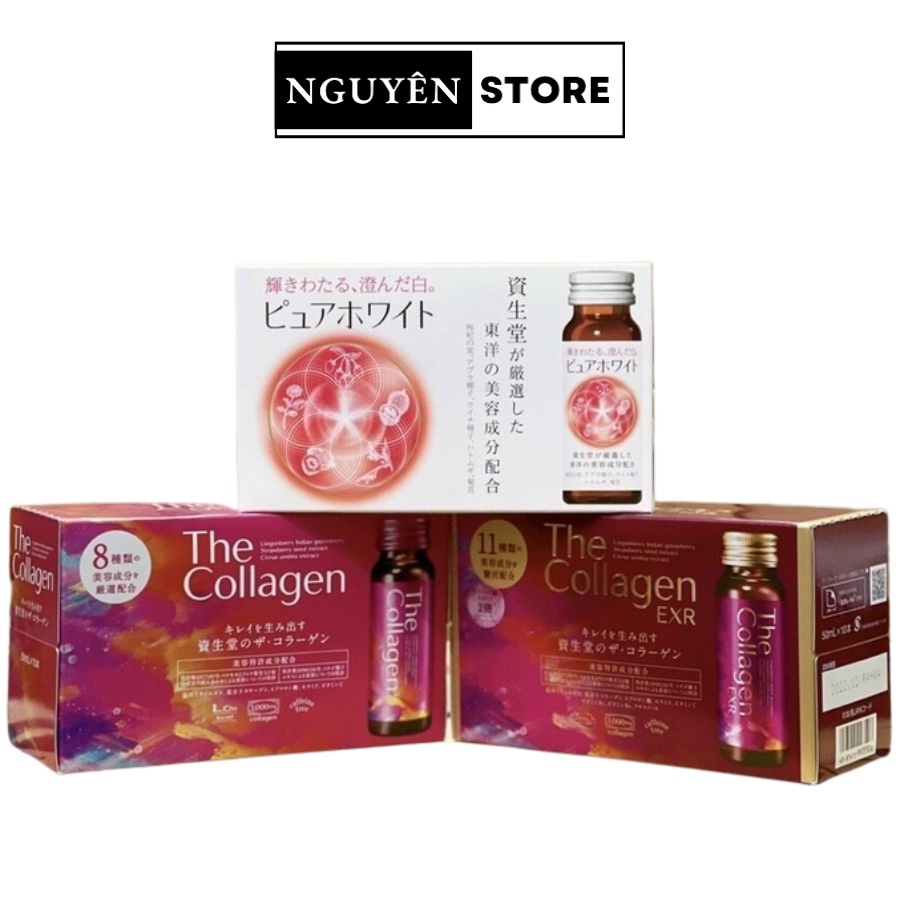Nước Uống The Collagen Shiseido Nhật Bản (The Collagen / The Collagen EXR/ Pure White)