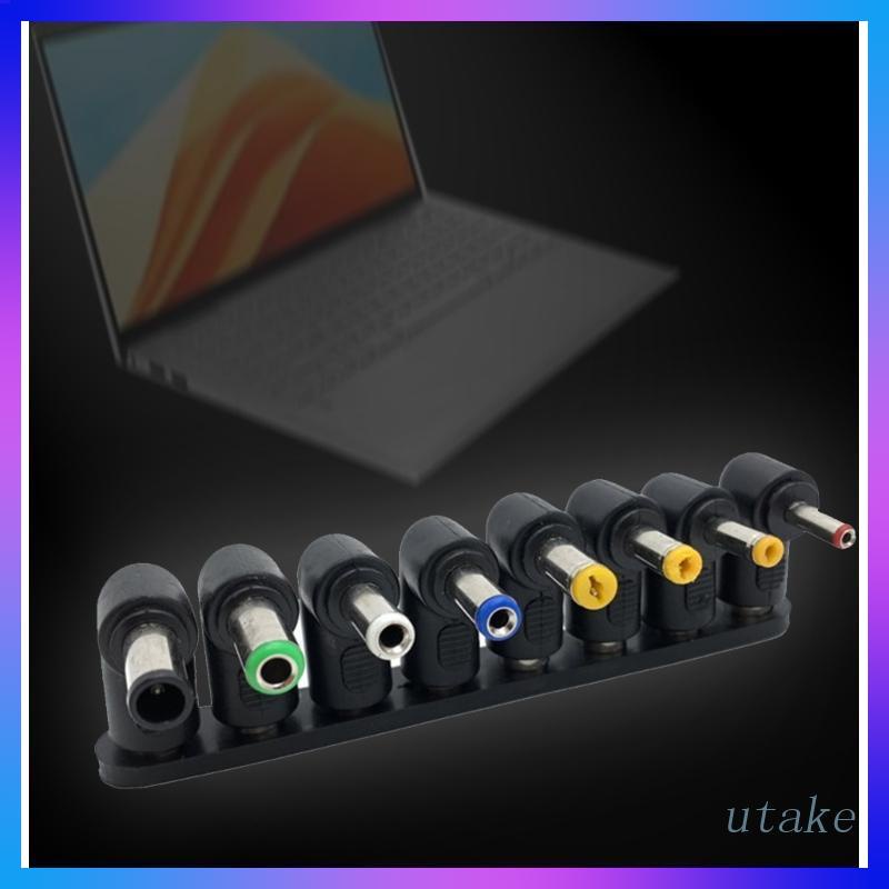 Set 8 Đầu Chuyển Đổi Nguồn Điện DC Sang 5.5x2.1mm Chuyên Dụng Cho Laptop