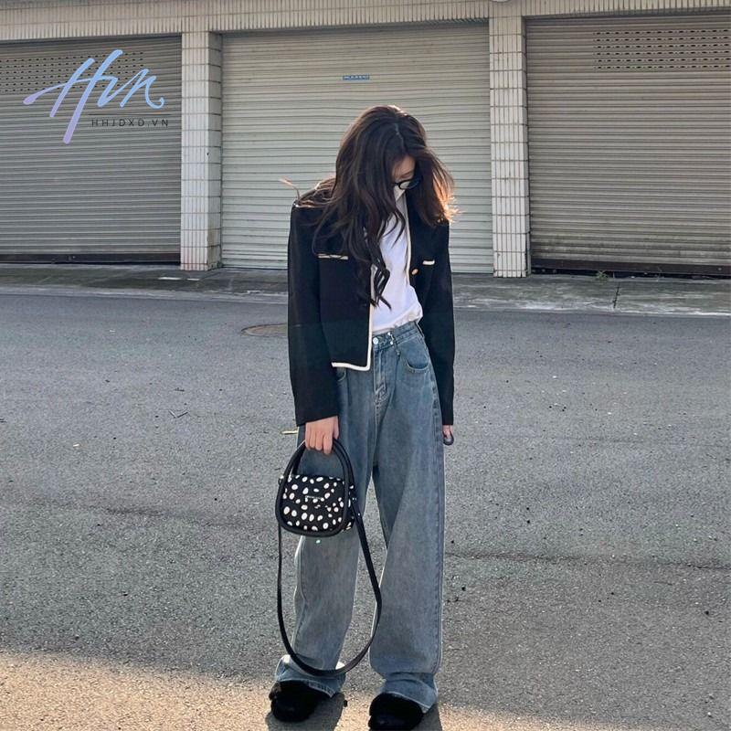 Áo Khoác Dáng Ngắn Phong Cách Hàn Quốc Thời Trang Xuân Thu 2022 Mới Cho Nữ