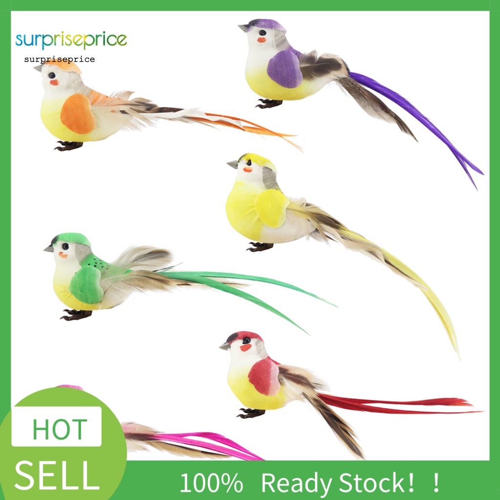 Chim Nhân Tạo Bằng Xốp Thân Thiện Với Môi Trường Trang Trí Cây Thông Giáng Sinh