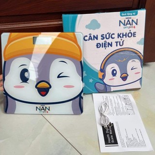Cân điện tử kèm cáp sạc Hàng khuyến mãi sữa Nan