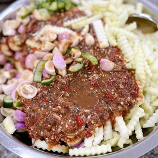 Mắm dưa cà hũ 500gr - 55k