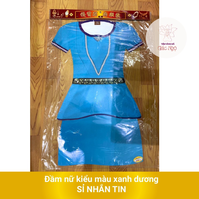 Áo ĐẦM NỮ KIỂU XỊN HÀNG NHẬP VÀNG MÃ - Đồ Cúng Giá Rẻ Sỉ Lẻ