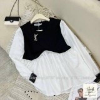 Áo sơ mi nữ kiểu đính ngọc_356 siêu đẹp