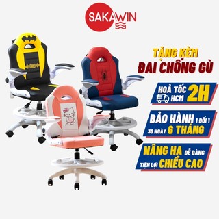 Ghế ngồi học chống gù Sakawin G50, Ghế học sinh ngồi đúng tư thế, Nâng hạ chiều cao, Có khoá bánh