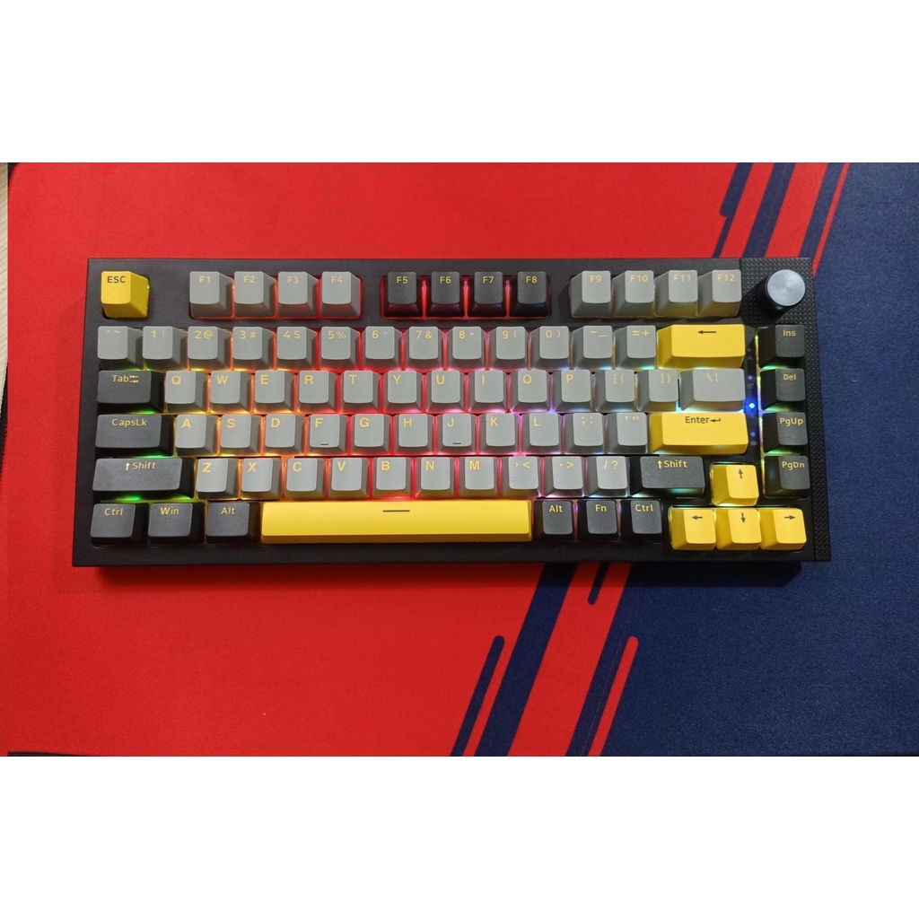 Kit Phím Cơ KW75 - Gasket Mount / Hotswap 5 pin / 3 Mode kết nối / 4000 mah / Silicon đáy