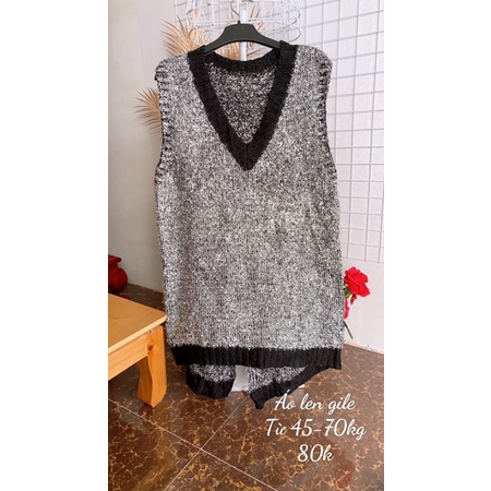 Áo len gile kiểu