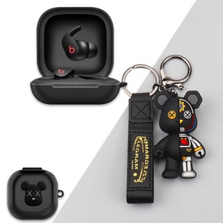 Compatible with Beats Fit Pro Case Kaws plush briquette keychain pendant For Beats Fit Pro Silicone Soft Case Protective Case Shockproof Case Protective Case Pokemon Pikachu Doraemon Astronaut Compatible with Beats Fit Pro Cover Silicone Soft Case