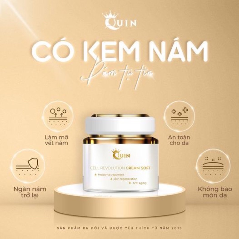 Kem mờ nám Quin phiên bản mới 2021