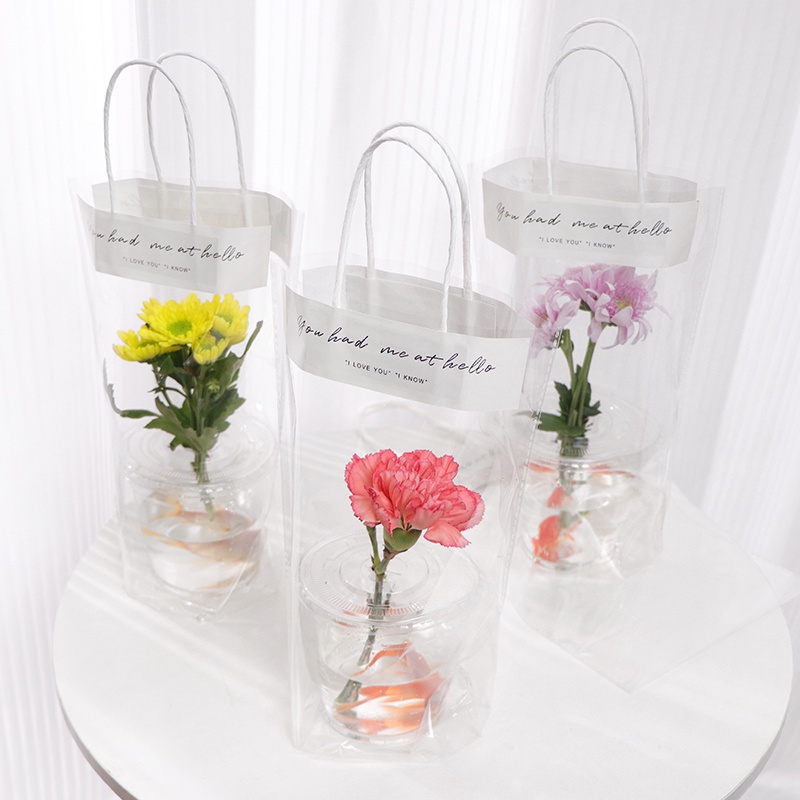 Túi Xách Tay Đựng Hoa Trang Trí Hoa Ngày Lễ Tình Nhân