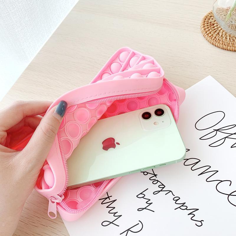 Túi Xách Hộp Bút Pop It Đeo Chéo Đẹp Mini Độc Đáo Cao Cấp Cho Nhân Viên Văn Phòng Làm Công Sở Sinh Viên Trường Học