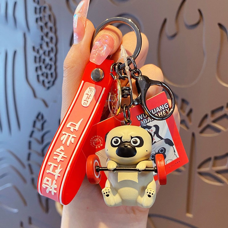 Móc khóa Chó mèo hoàng thượng mẫu mới nhất 2023 biểu cảm dễ thương Ráp trang trí balo, túi xách, ví mini, điện thoại