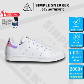 Giày Stan Smith Hologram 💙FREESHIP💙 Adidas Stan Smith Gót Hologram Chính Hãng - Giày Nữ Adidas Authentic- Simple Sneaker