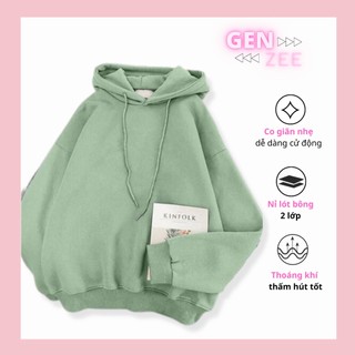 Áo nỉ Hoodie xanh bơ giá siêu rẻ