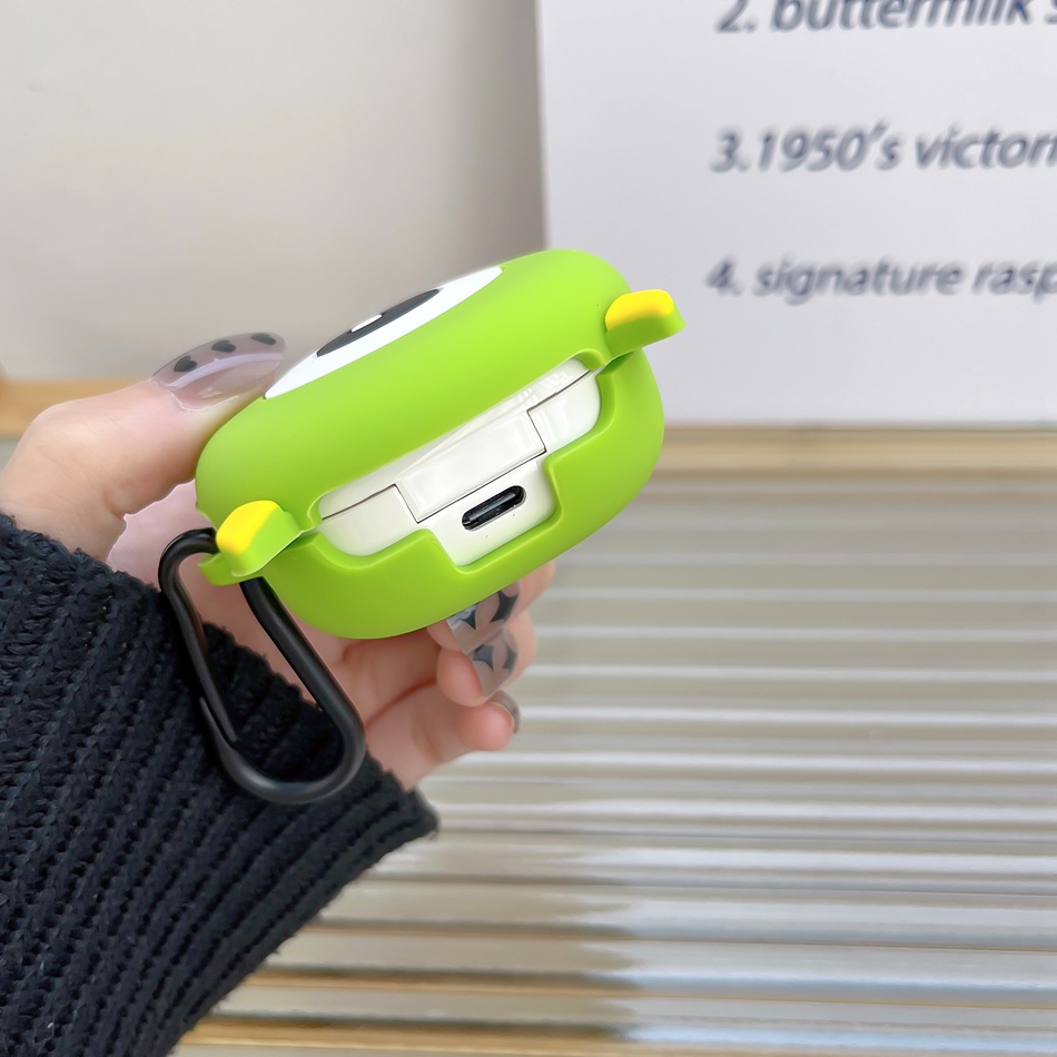 Vỏ Bảo Vệ Hộp Sạc Tai nghe không dây Samsung Galaxy buds 2 Pro Bằng Silicon Họa Tiết Hoạt Hình Dễ Thương