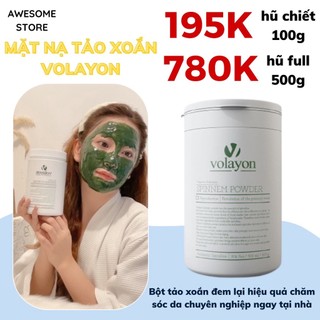 Mặt nạ tảo xoắn dạng bột volayon spinnem powder