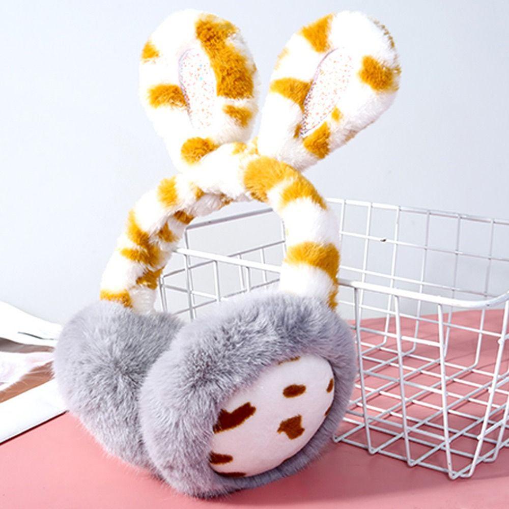 Chụp Tai Nhồi Bông Giữ Ấm Mềm Mại