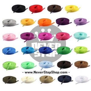 Dây giày thể thao 150cm bản dẹp dài, dệt kim loại tốt chính hãng, cho giày cổ thấp và cổ cao AF1 JD1 | NeverStopShop.com