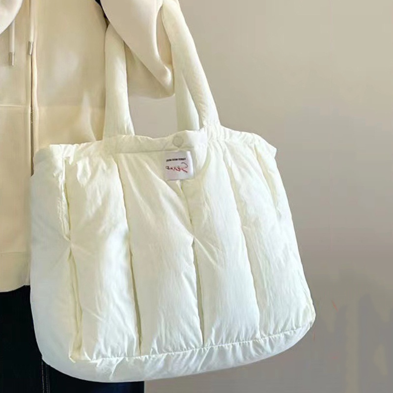 Túi Đeo Vai Bằng cotton Nhẹ Cỡ Lớn Thoải Mái Có Thể Gấp Gọn Cho Nữ