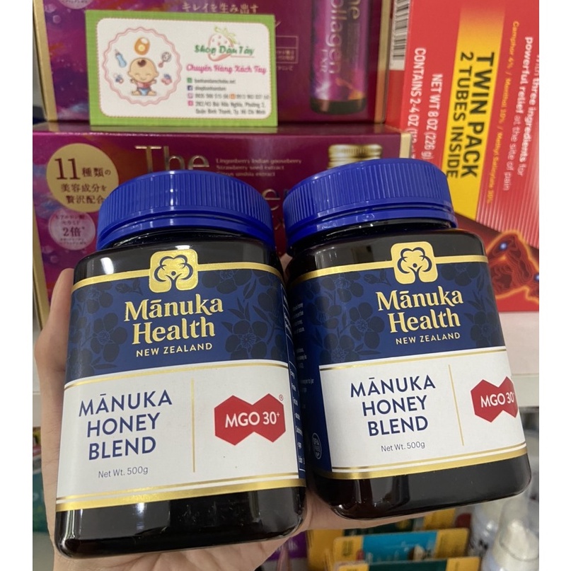 Mật ong Manuka Health MGO 30+ New Zealand 500g