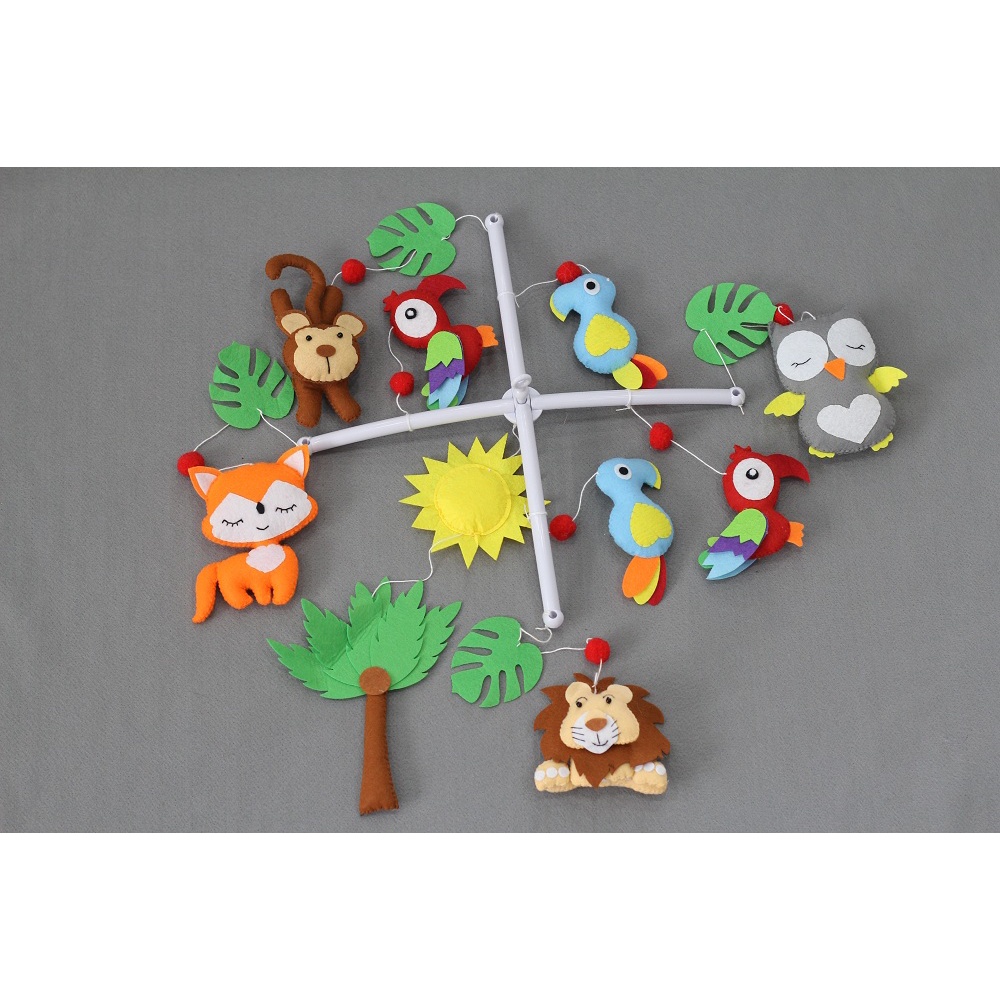 (May thủ công) Mẫu treo nôi chim thú vui nhộn handmade