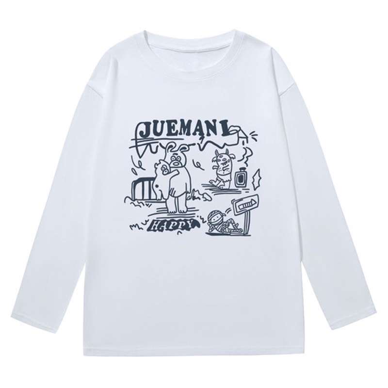 NRVP Áo Thun Nữ Dài Tay Thời Trang Hàn Quốc 2023