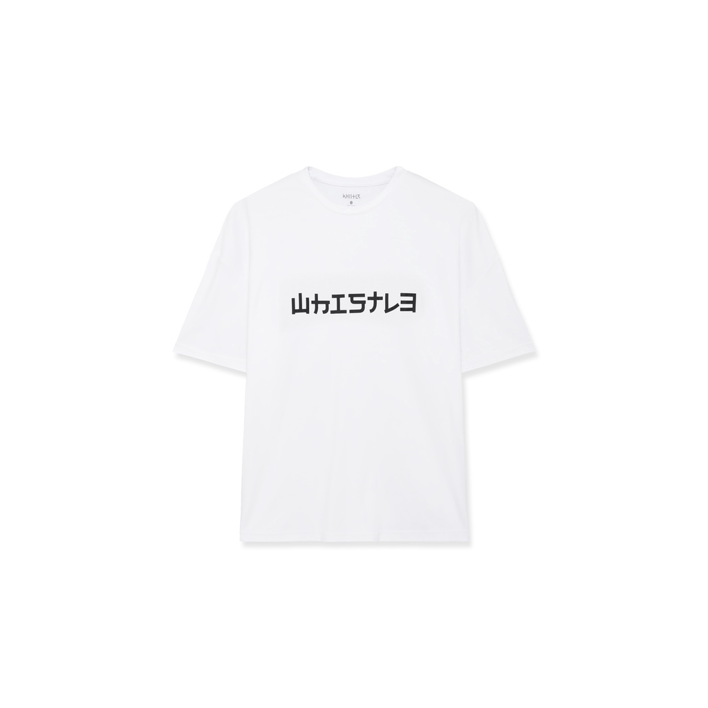 Áo Thun Nam Nữ Chất Liệu 100% Cotton Dáng Oversize Hirosht T-shirt In Logo 2D Siêu Bền WHISTL3