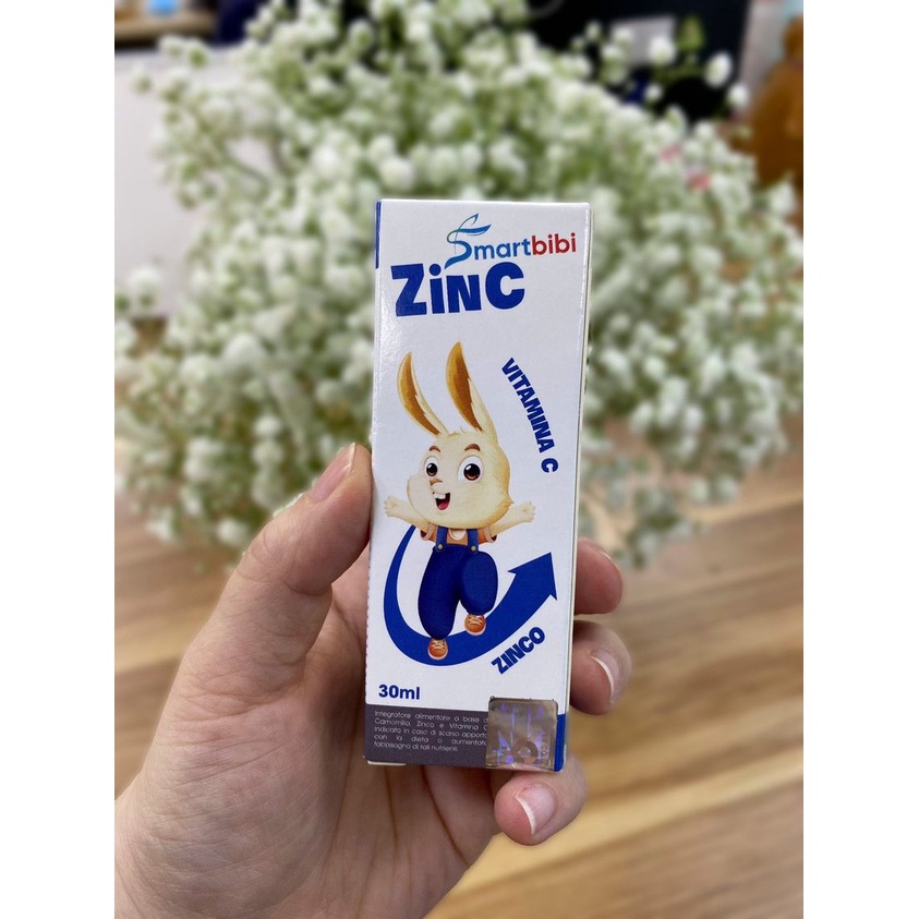 Kẽm Hữu Cơ Smartbibi Zinc Nhỏ Giọt Giúp Bé Tăng Đề Kháng Kích Thích Ăn Ngon Tiêu Hóa Tốt