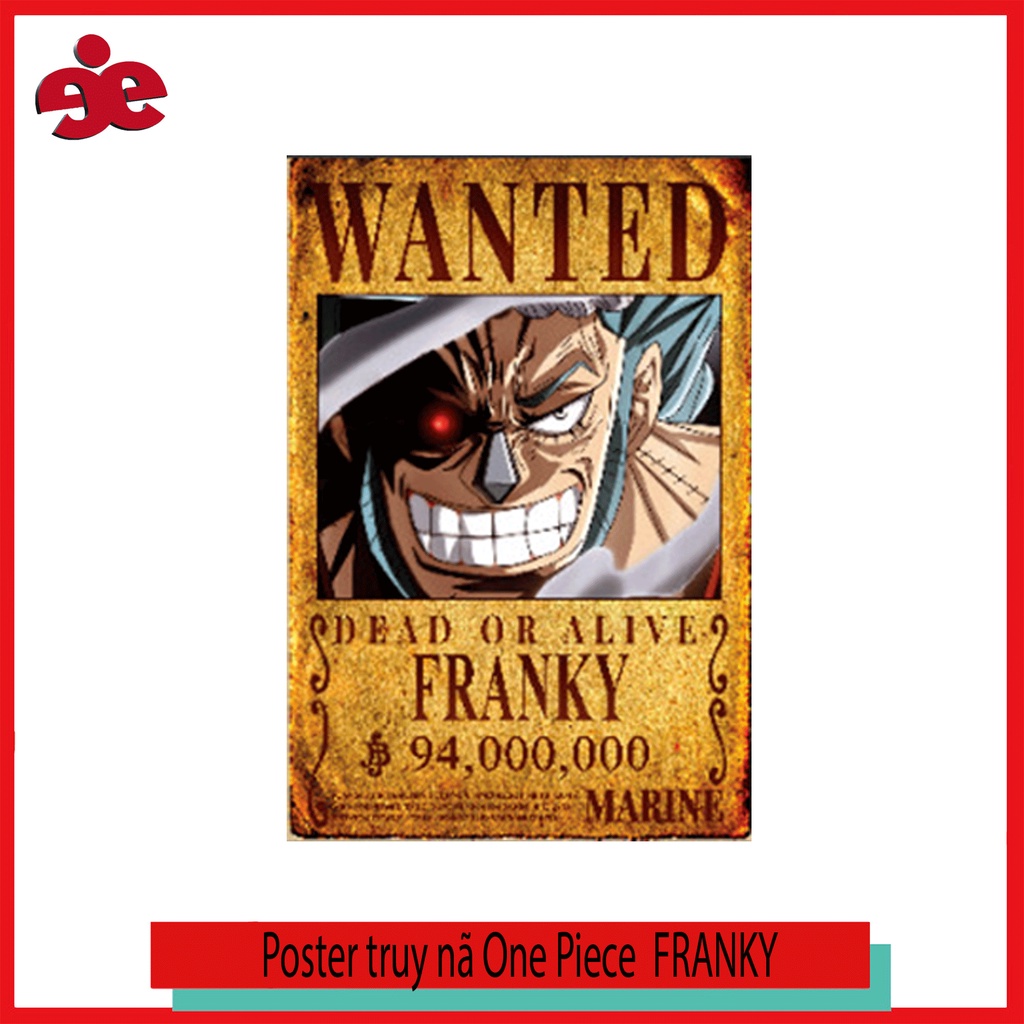 Giảm Giá Bộ 5 Hình Poster Truy Nã One Piece Đảo Hải Tặc - Beecost