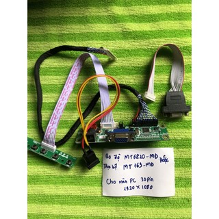 BOARD ĐỘ LCD ĐA NĂNG (MT6820-MD V2.0 & cao áp LCD,LED) NGUỒN 12V