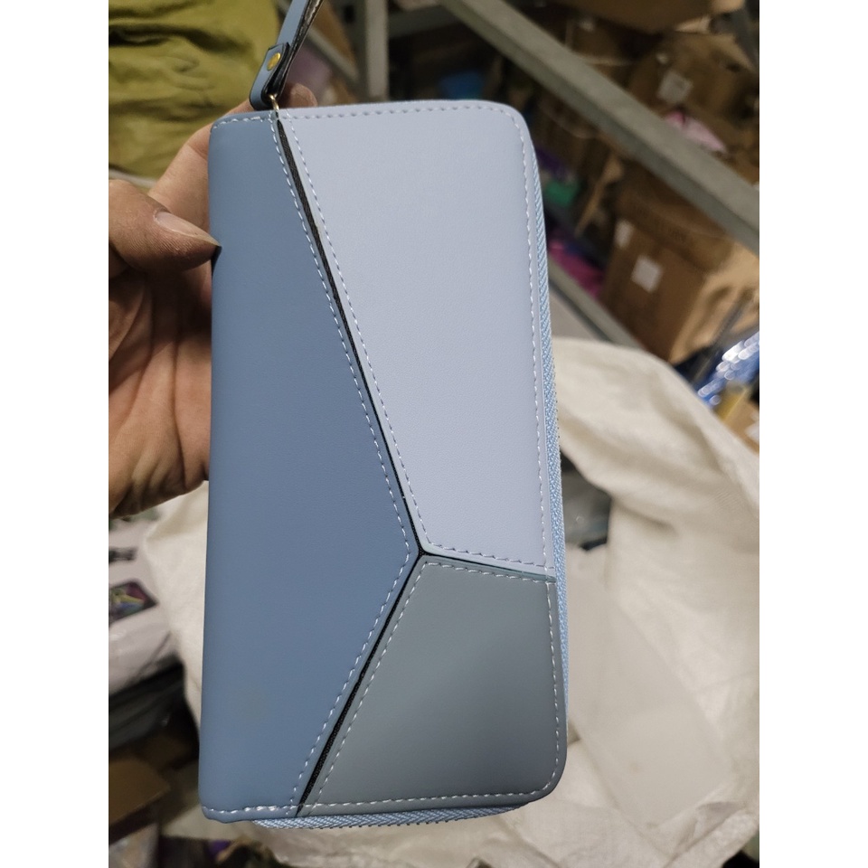 Ví dài cao cấp phối 3 màu tinh tế 39K