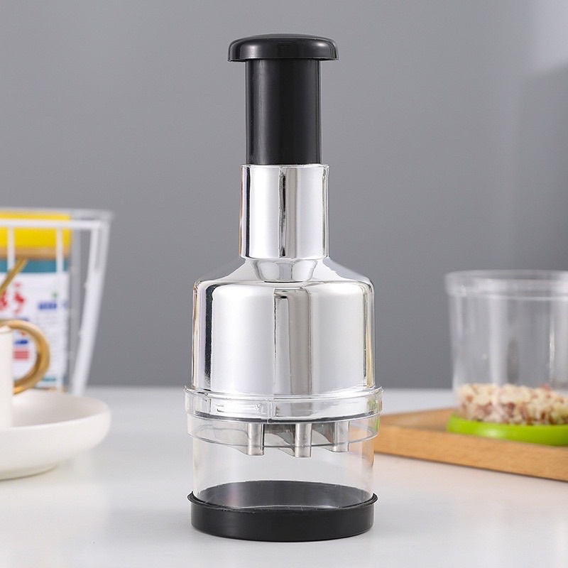 Dụng Cụ Dập Hành Tỏi Bằng Tay, Dập Tỏi Ớt Cán Dài