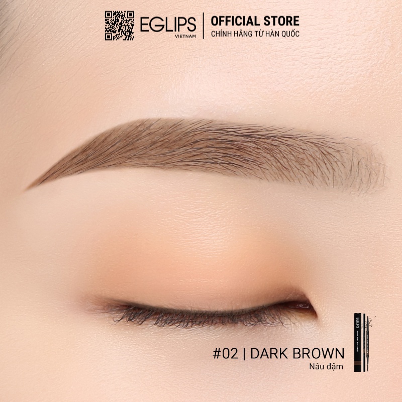 Kẻ mày Eglips Natural Slimfit Auto Eyebrow (đầu nhỏ) 0.08g