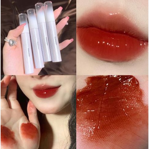 Son Bóng Hiệu Ứng Gương Dưỡng Ẩm Làm Trắng Tự Nhiên Không Dễ Dính Cốc 2022 HB Dành Cho Học Sinh