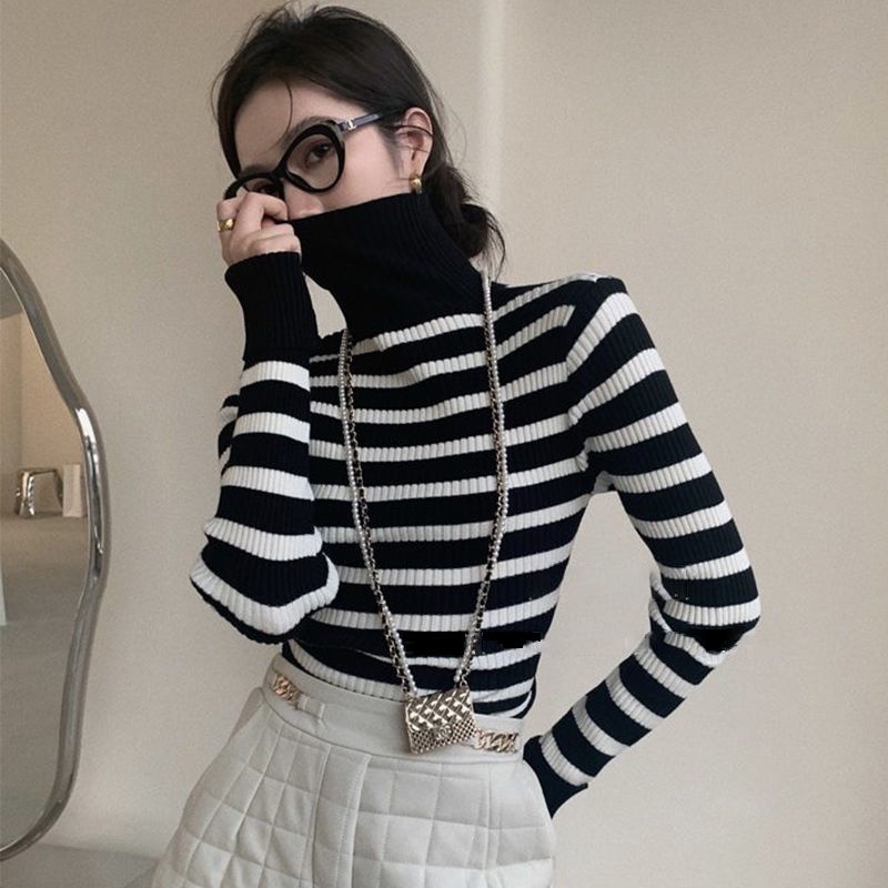 áo len nữ croptop form rộng tăm cộc tay trễ vai mỏng cổ lọ áo khoác carigan thom browne local brand ngắn tay dày hàn quốc vạt chéo m