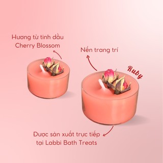 RUBY CANDLE [Labbi] Nến trang trí / Candle